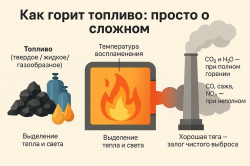 Общие сведения о процессе горения
